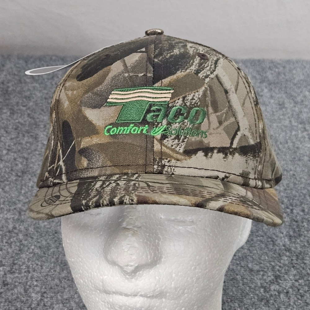 Taco Comfort Solutions Hat Camo‎ Realtree Hardwoods Hunting Workwear Rural Cap